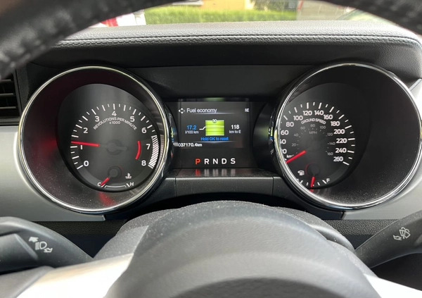 Ford Mustang cena 129000 przebieg: 37500, rok produkcji 2017 z Wrocław małe 154